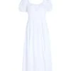 FAITHFULL THE BRAND Bianco Vestito Midi -Marni Gabbana Outlet 15300151bo 14 f