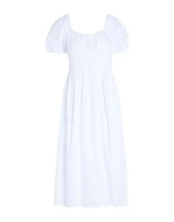 FAITHFULL THE BRAND Bianco Vestito Midi