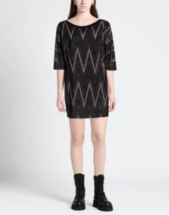 M MISSONI Nero Vestito Corto -Marni Gabbana Outlet 15300290pk 14 r