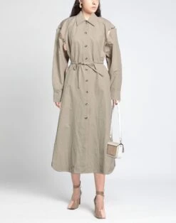 NANUSHKA Beige Vestito Chemisier -Marni Gabbana Outlet 15300358uj 14 r