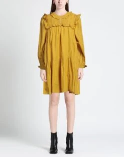 SEA Senape Vestito Corto -Marni Gabbana Outlet 15301180kl 14 r