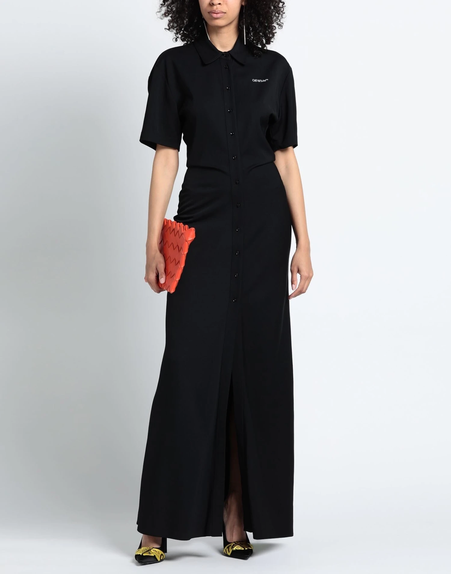 OFF-WHITE™ Nero Vestito Lungo 4 OFF-WHITE™ Nero Vestito Lungo - immagine 2