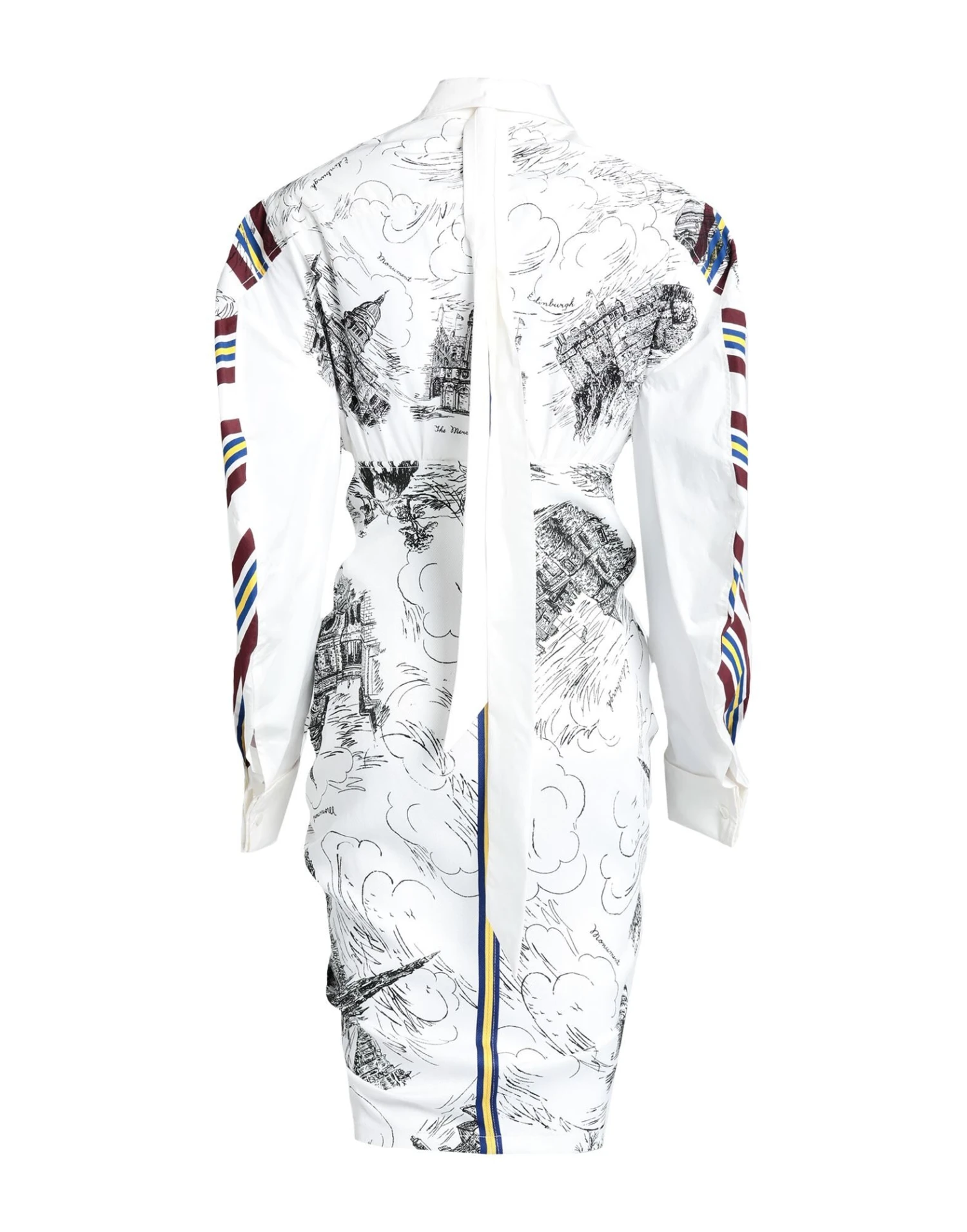 PHILOSOPHY Di LORENZO SERAFINI Bianco Vestito Midi 4 PHILOSOPHY Di LORENZO SERAFINI Bianco Vestito Midi - immagine 2