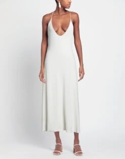 KHAITE Avorio Vestito Lungo -Marni Gabbana Outlet 15302075xs 14 r