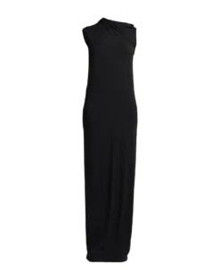 ANN DEMEULEMEESTER Nero Vestito Lungo