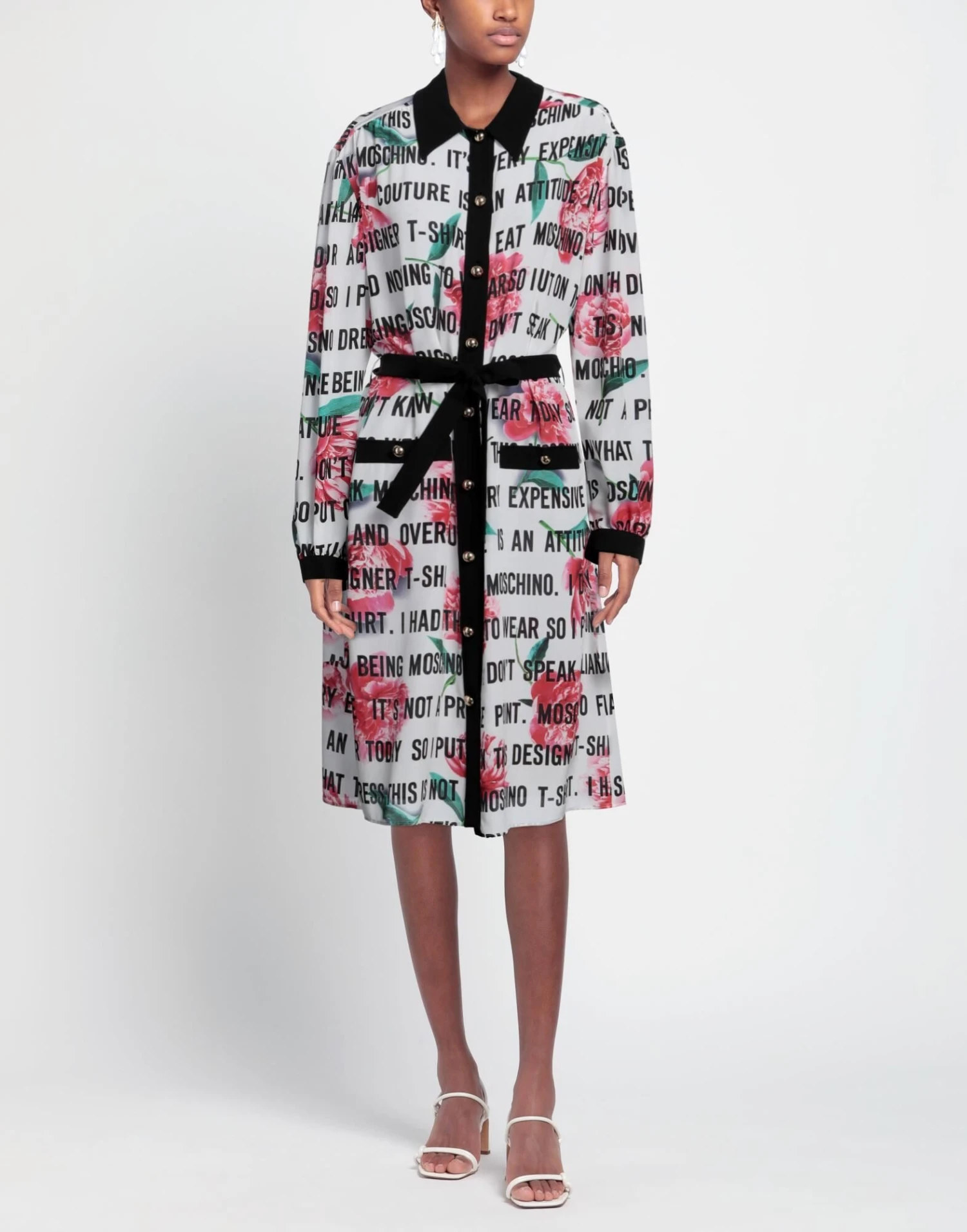 MOSCHINO Bianco Vestito Corto 4 MOSCHINO Bianco Vestito Corto - immagine 2