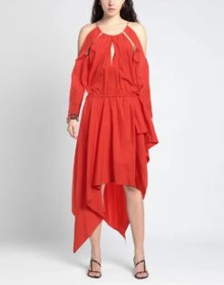 JW ANDERSON Rosso Pomodoro Vestito Lungo -Marni Gabbana Outlet 15303268tf 14 e