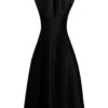 JIL SANDER Nero Vestito Midi