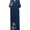 ETRO Blu Navy Vestito In Seta 1 ETRO Blu Navy Vestito In Seta -Marni Gabbana Outlet 15305140jx 14 f