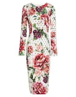 DOLCE & GABBANA Bianco Vestito Elegante