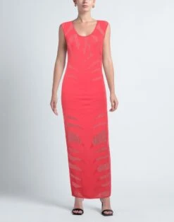 ROBERTO CAVALLI Rosso Vestito Lungo -Marni Gabbana Outlet 15309389aw 14 e