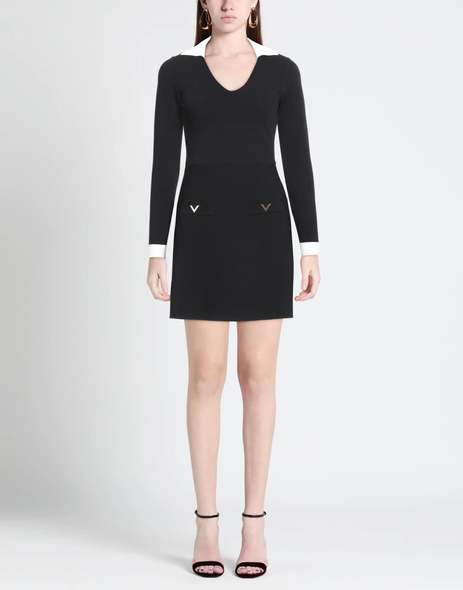 VALENTINO Nero Vestito Da Ufficio 4 VALENTINO Nero Vestito Da Ufficio - immagine 2