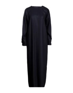 MAX MARA Blu Notte Vestito Lungo