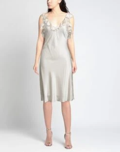 BLUGIRL BLUMARINE Avorio Vestito Midi -Marni Gabbana Outlet 15315096gx 14 r