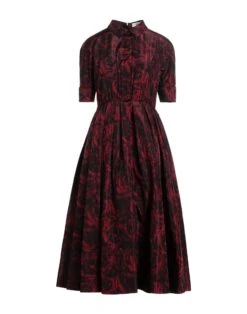 DIOR Rosso Vestito In Seta