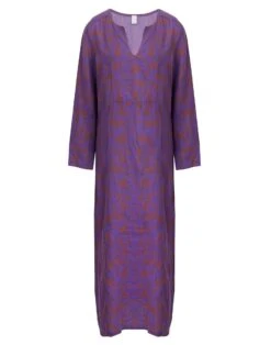 8 By YOOX Viola Vestito Lungo