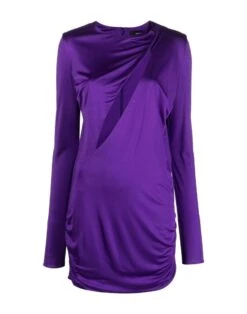 VERSACE Viola Vestito Corto