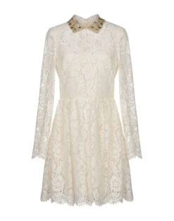 VALENTINO Avorio Vestito Corto