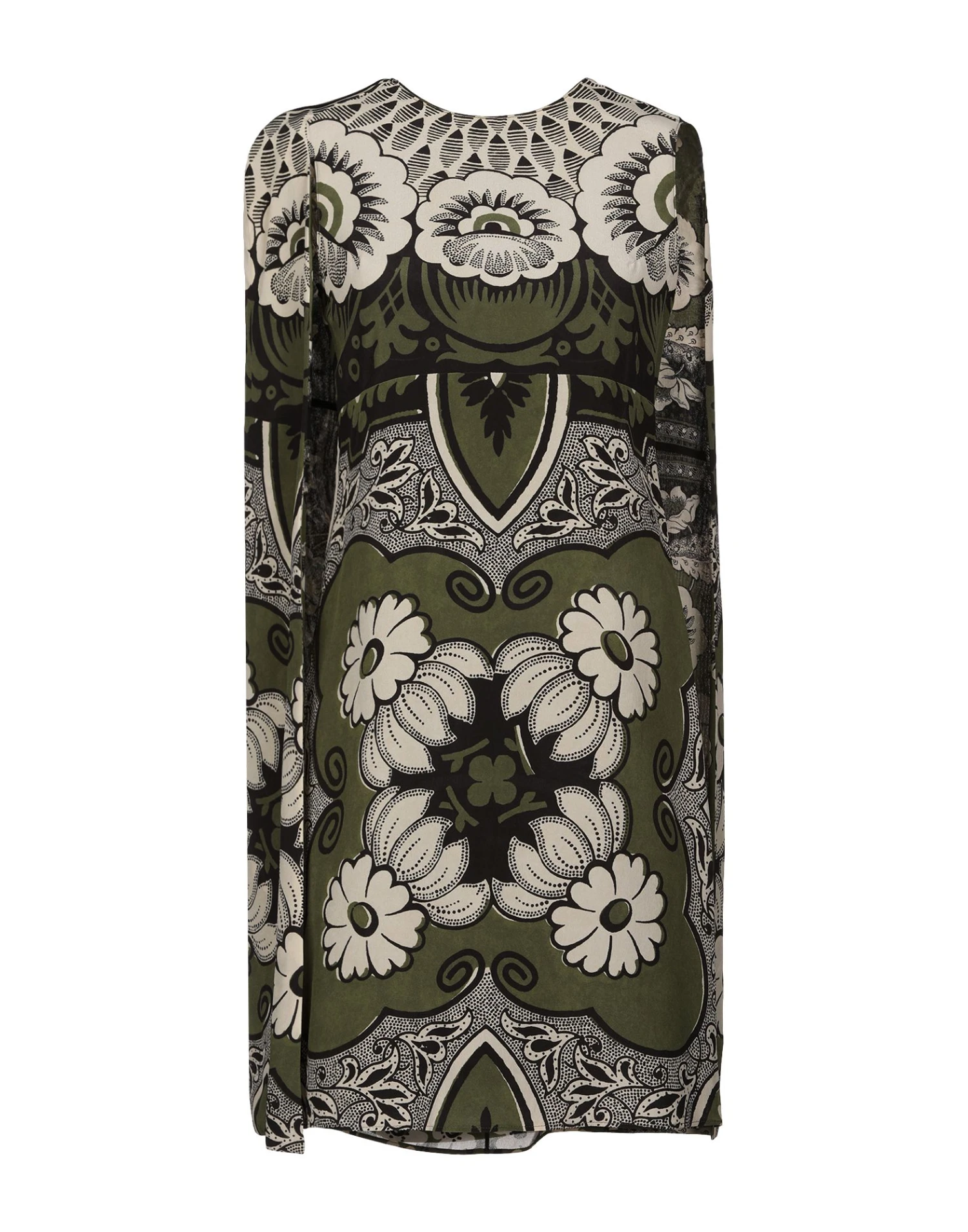 VALENTINO Verde Militare Vestito Corto 3 VALENTINO Verde Militare Vestito Corto