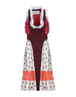 VALENTINO Bordeaux Vestito Corto