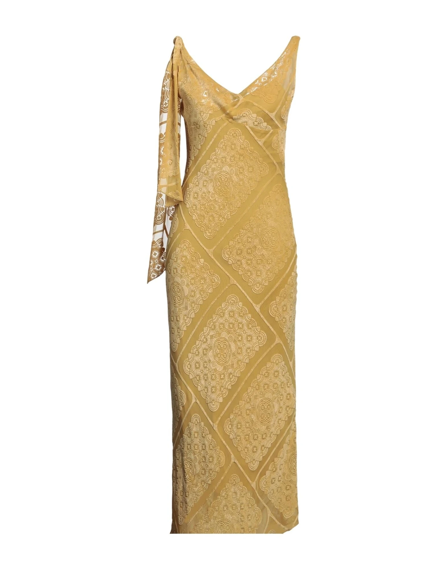 MAISON MARGIELA Ocra Vestito Midi 3 MAISON MARGIELA Ocra Vestito Midi