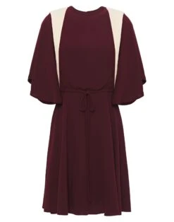 VALENTINO GARAVANI Bordeaux Vestito Corto