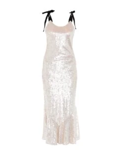 THE ATTICO Beige Vestito Midi