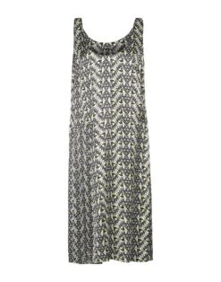 MIU MIU Giallo Chiaro Vestito Midi