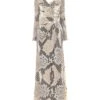 ROBERTO CAVALLI Grigio Vestito Lungo 2 ROBERTO CAVALLI Grigio Vestito Lungo -Marni Gabbana Outlet 34988752ei 14 f