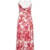 ROBERTO CAVALLI Rosso Vestito Midi -Marni Gabbana Outlet 34988764qj 14 f