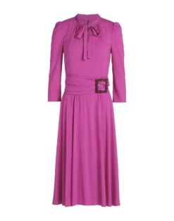 DOLCE & GABBANA Viola Vestito Midi