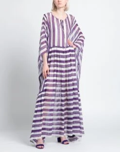 DOLCE & GABBANA Viola Vestito In Seta -Marni Gabbana Outlet 47302529mq 14 r