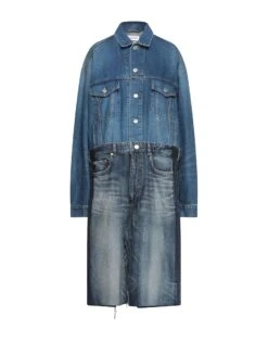 BALENCIAGA Blu Vestito Chemisier